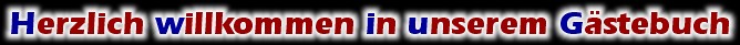 Herzlich willkommen